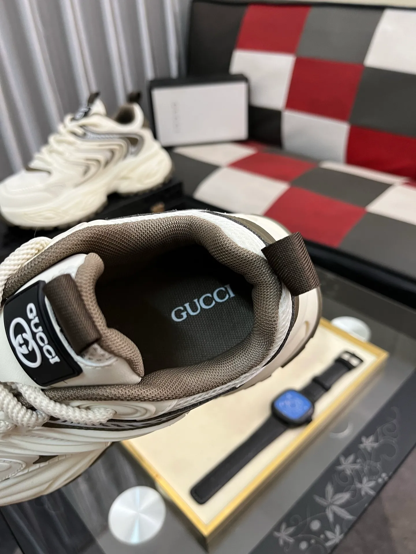 Men's shoes💰480⌚️⌚️【GUCCI】Gaobang casual and fashionable men's shoes👟hot style💥simple and elegant style, exclusive for trendy men. Unique official website latest brand elements👑Gucci original decoration, fashionable and generous, original calfskin fabric➕Comfortable leather lining ✅Size: 38-44, 2⃣️colors available